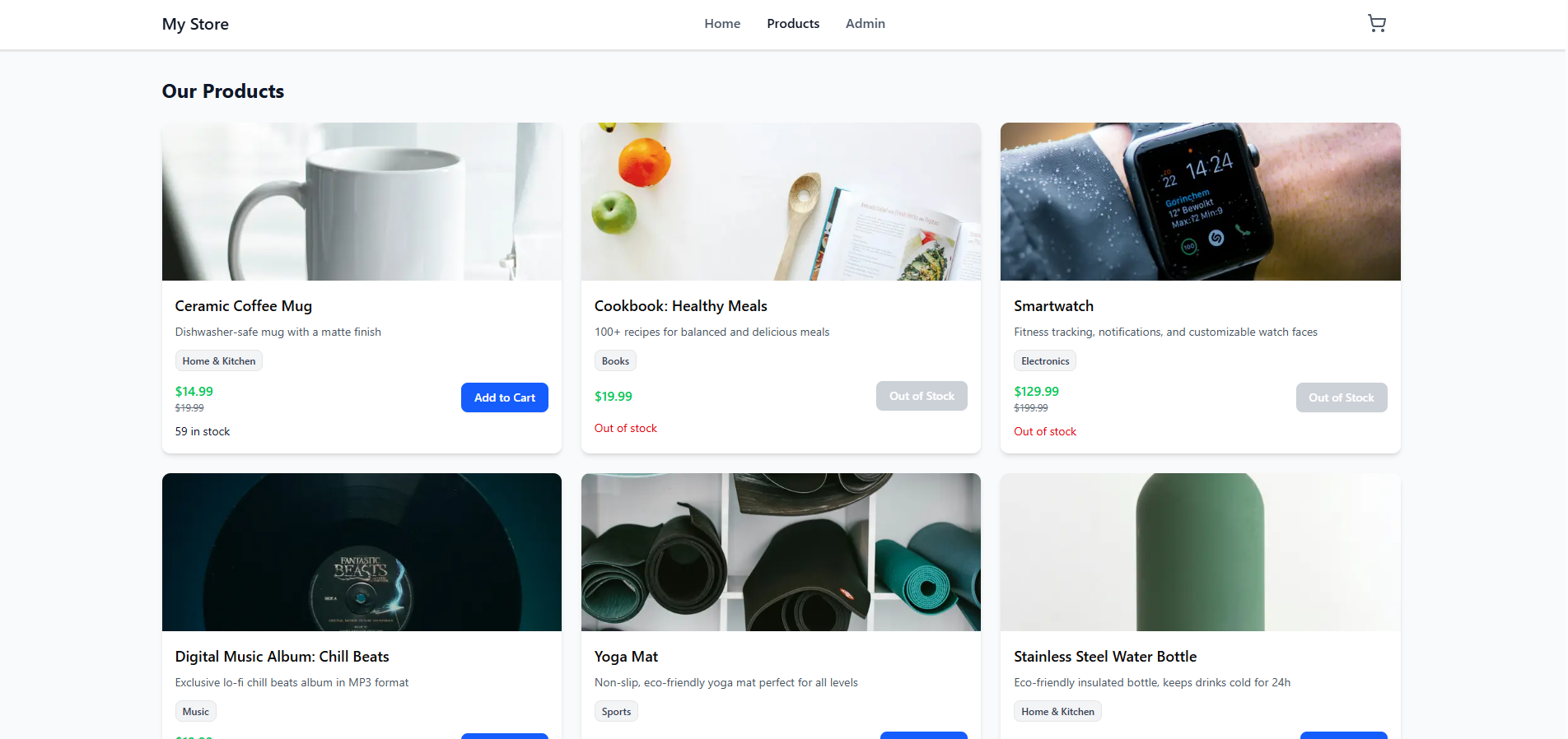 E-Commerce Store Template